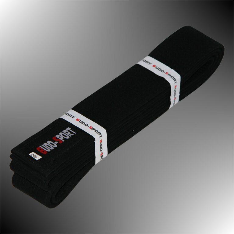 Budoten Budogürtel Schwarz 4cm - Kampfsport Gürtel Für Judo Karate